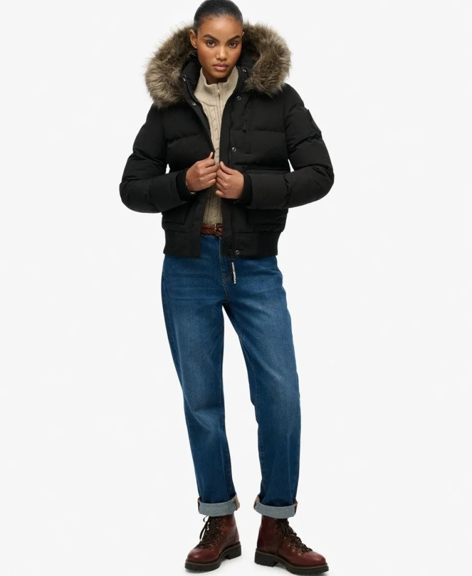 Everest Hooded Bomber Jacket