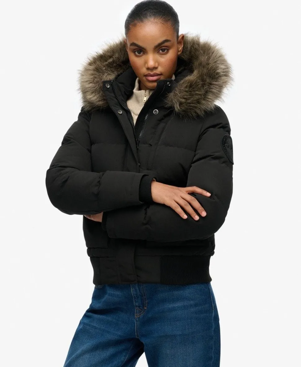 Everest Hooded Bomber Jacket