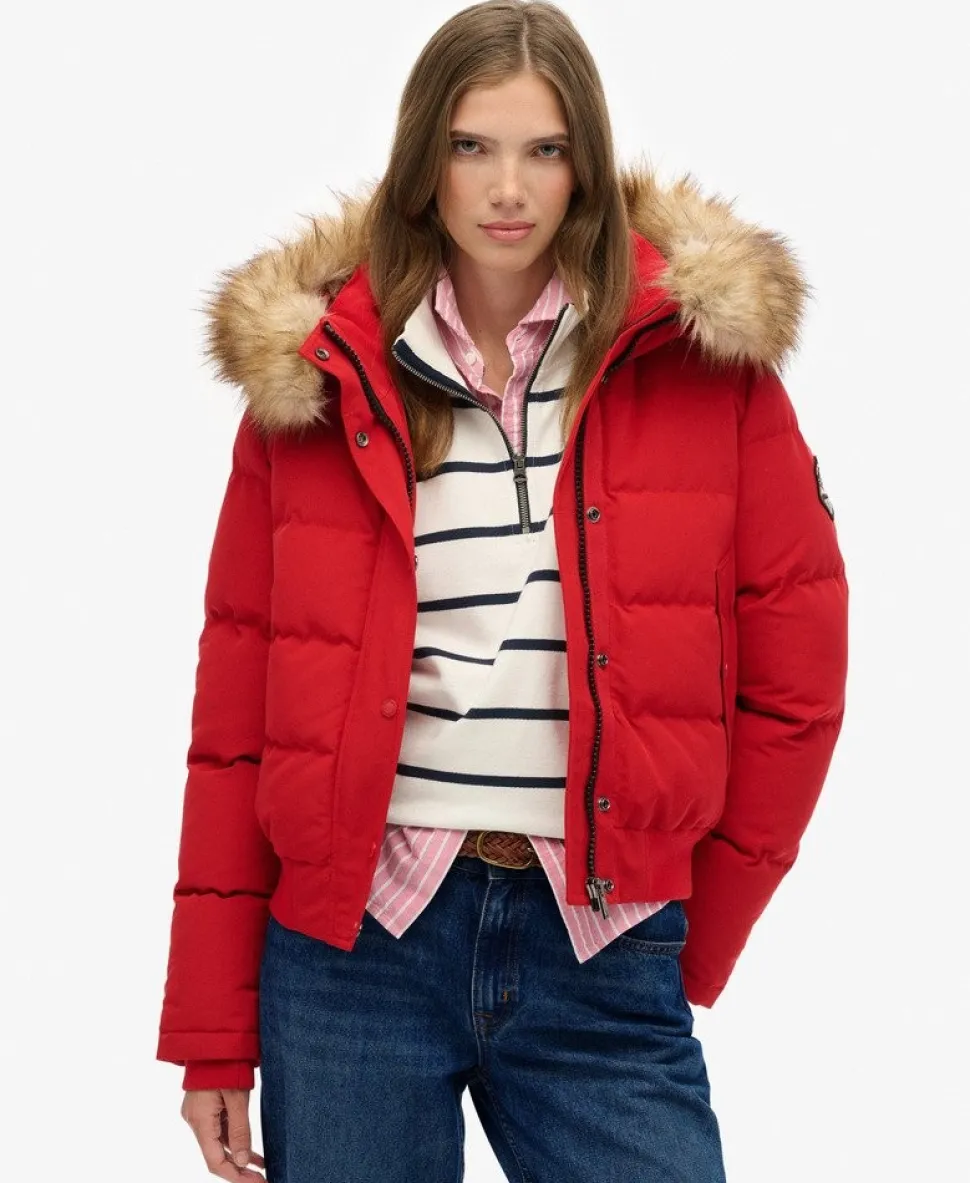 Everest Hooded Bomber Jacket