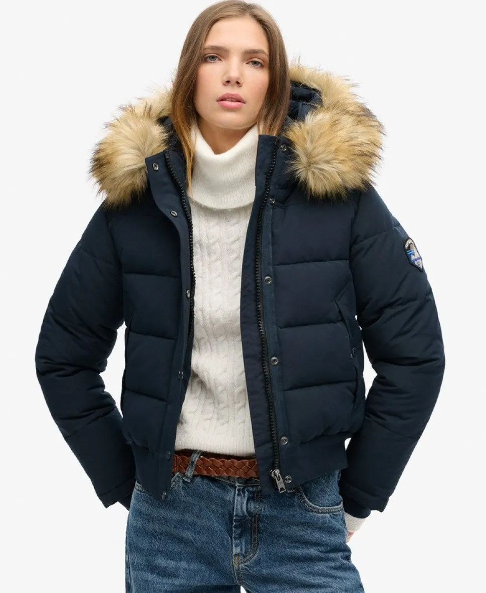 Everest Hooded Bomber Jacket
