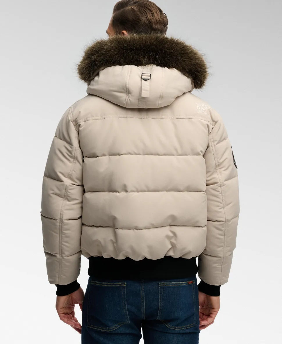 Everest Hooded Puffer Bomber Jacket