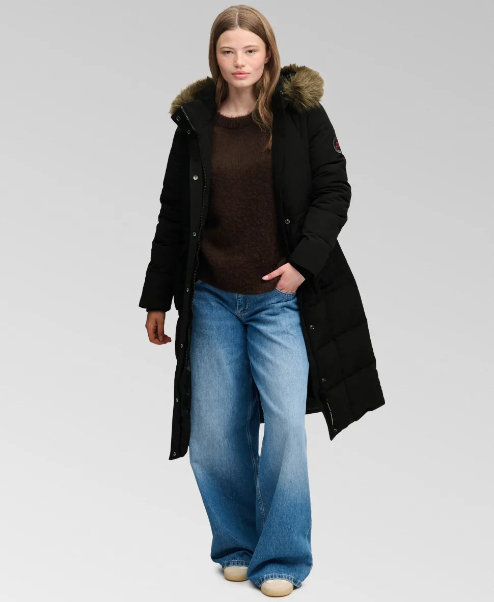 Everest Longline Puffer Coat