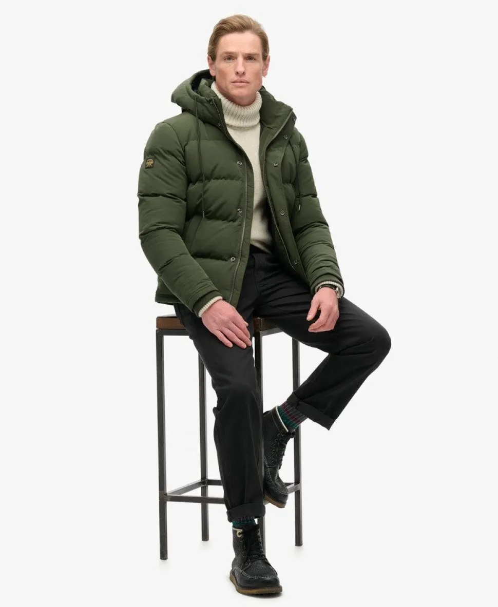 Everest Short Hooded Puffer Jacket