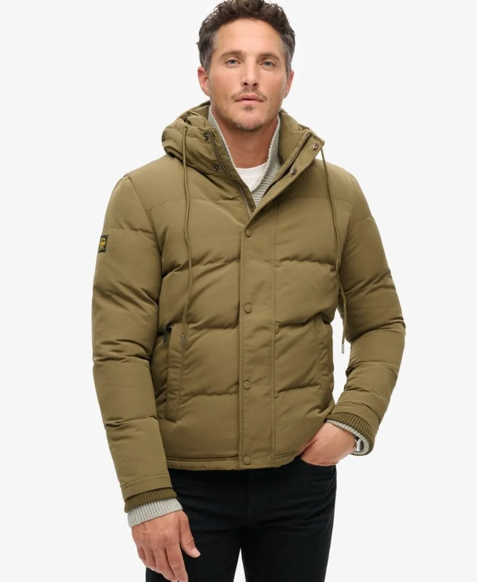 Everest Short Hooded Puffer Jacket