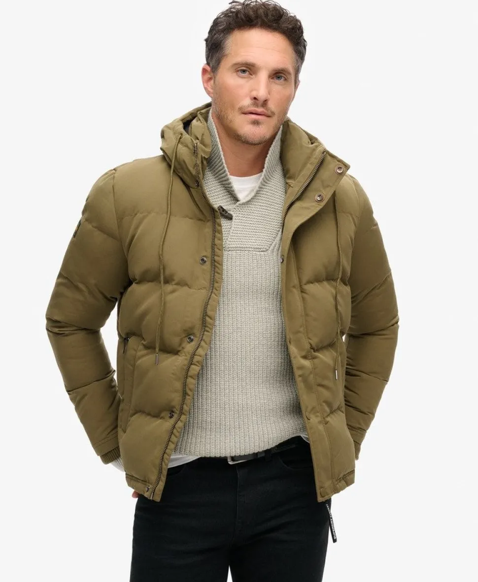 Everest Short Hooded Puffer Jacket