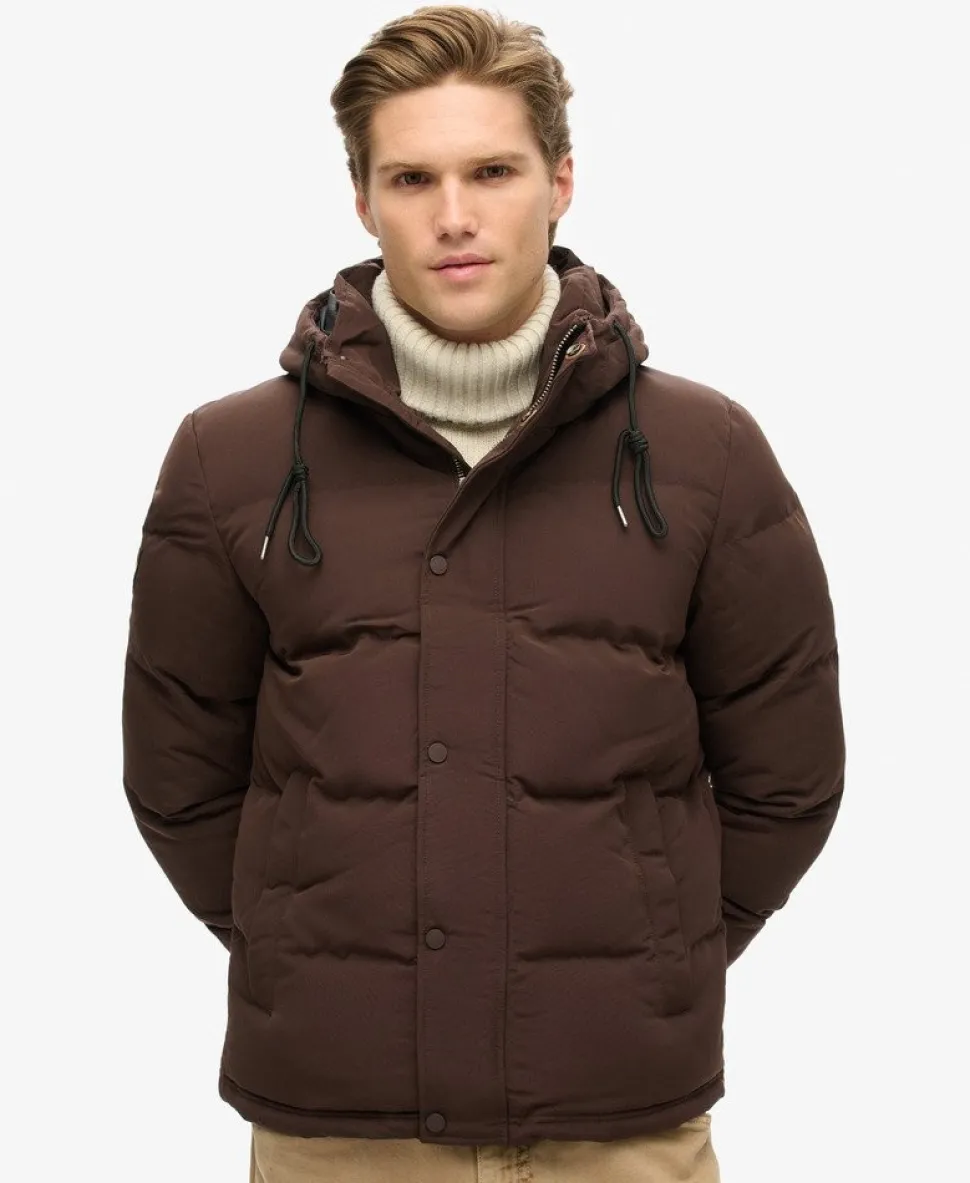 Everest Short Hooded Puffer Jacket