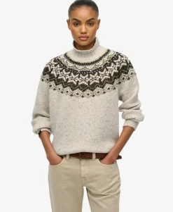Fairisle High Neck Jumper