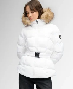 Fuji Belted Puffer Jacket