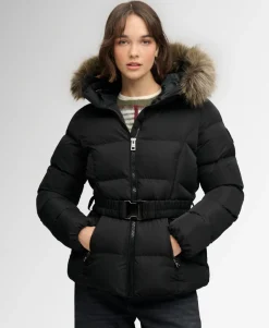 Fuji Belted Puffer Jacket