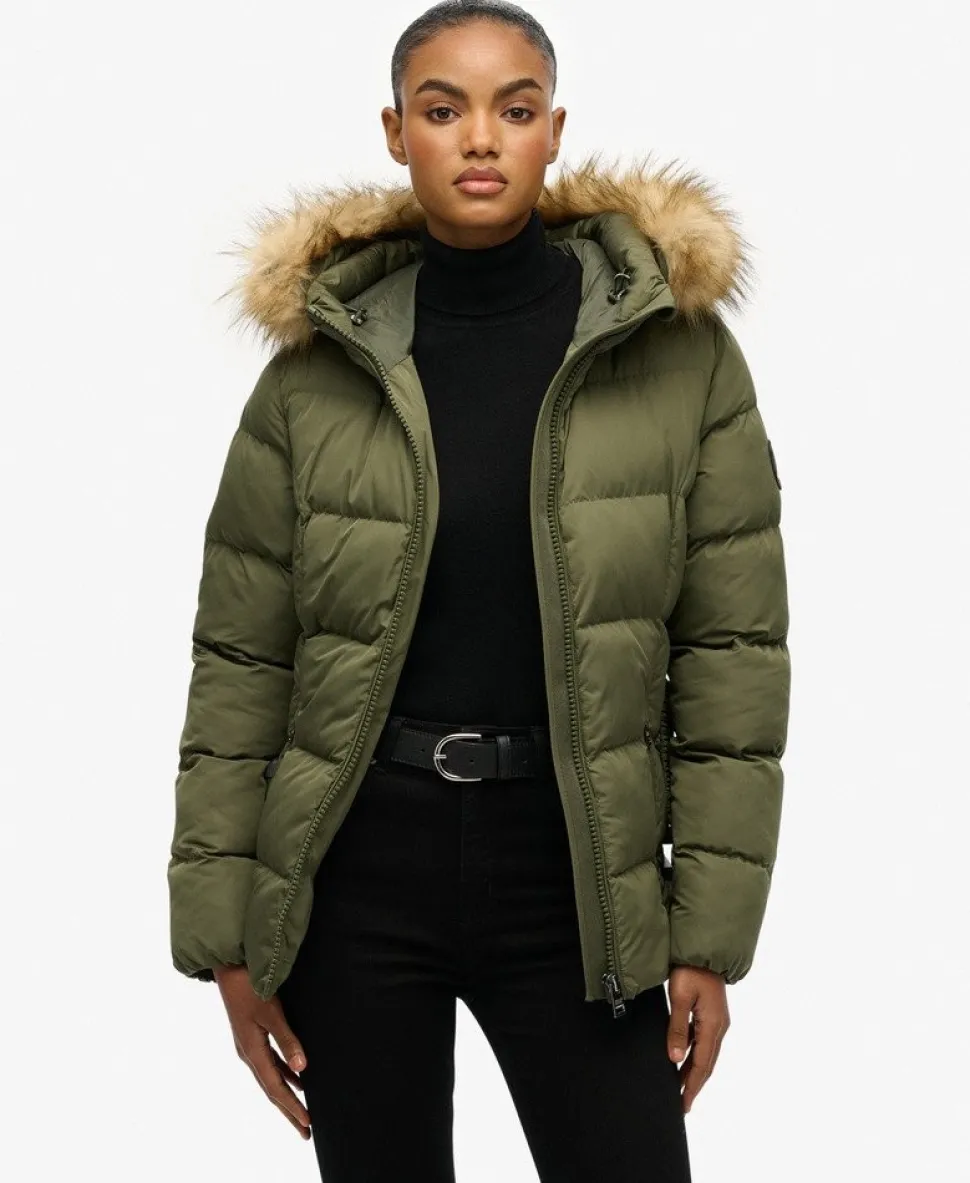 Fuji Belted Puffer Jacket