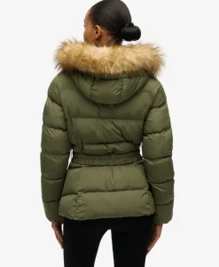 Fuji Belted Puffer Jacket