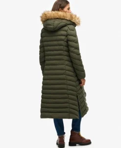 Fuji Faux Fur Hooded Longline