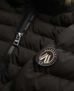 Fuji Faux Fur Hood Padded Jacket