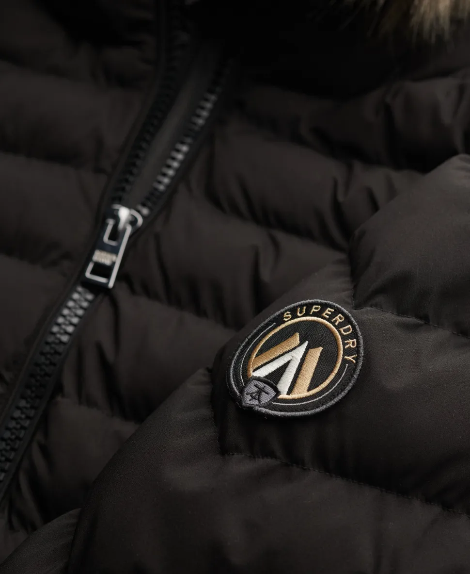 Fuji Faux Fur Hood Padded Jacket