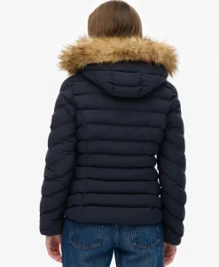 Fuji Faux Fur Hood Padded Jacket
