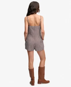 Gingham Cami Playsuit