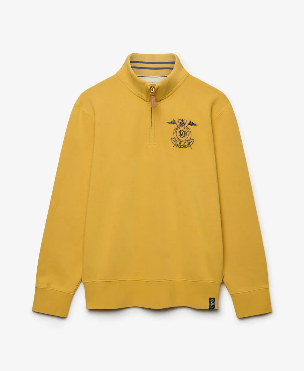 Gothic Varsity Half Zip Sweatshirt