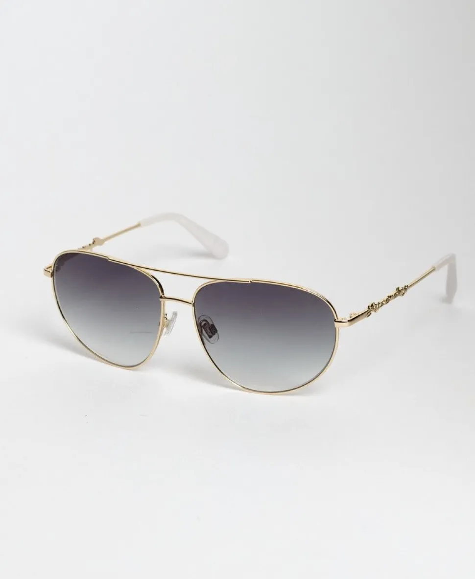 Gradient Lens Aviator Sunglasses