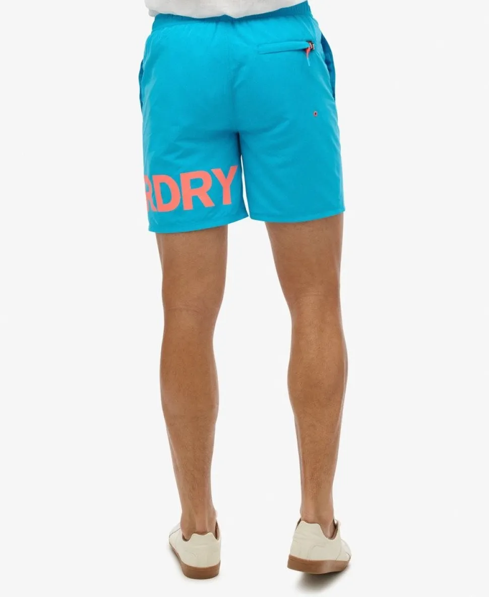Graphic 17-Inch Swim Shorts