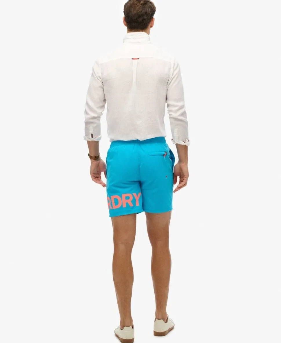 Graphic 17-Inch Swim Shorts