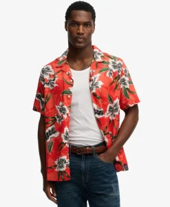 Hawaiian Print Short Sleeve Shirt
