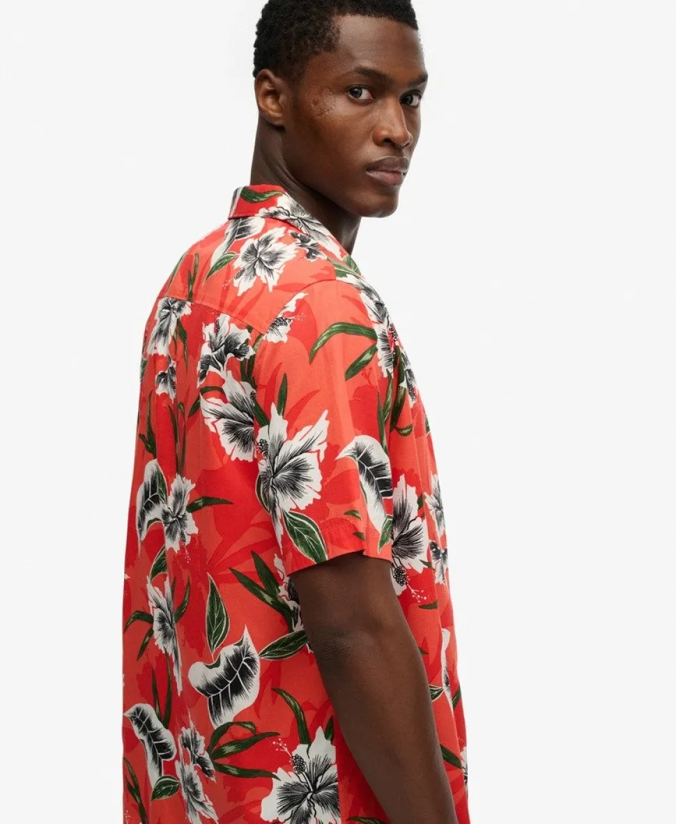 Hawaiian Print Short Sleeve Shirt