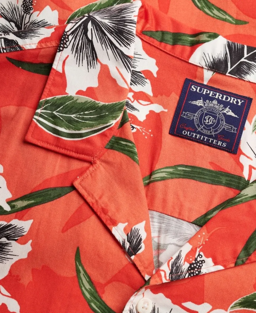 Hawaiian Print Short Sleeve Shirt