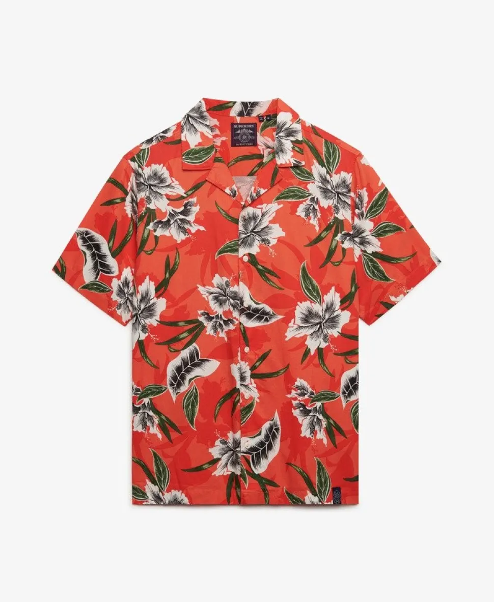 Hawaiian Print Short Sleeve Shirt