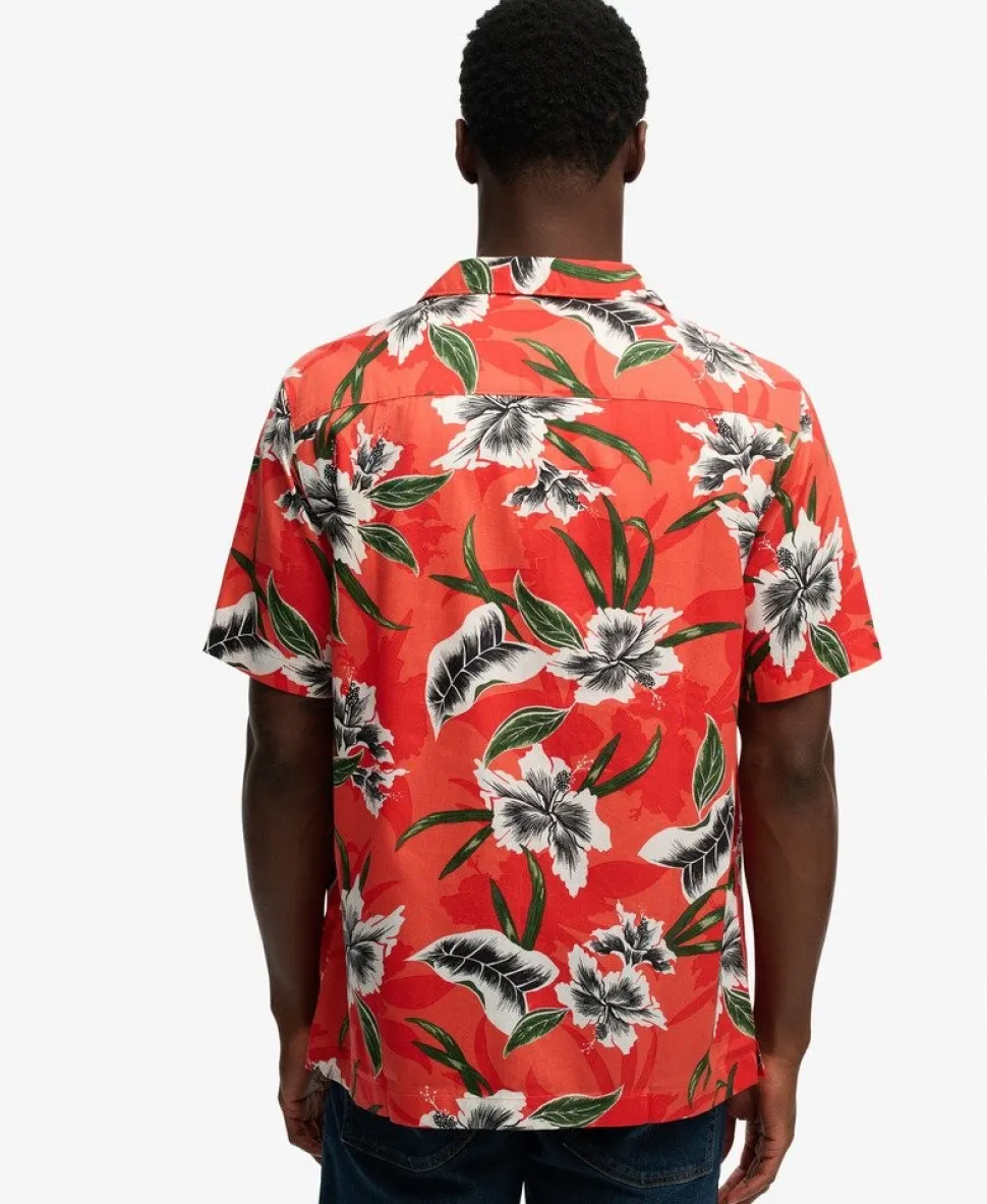 Hawaiian Print Short Sleeve Shirt