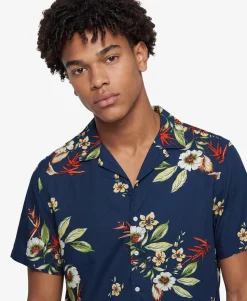 Hawaiian Print Short Sleeve Shirt