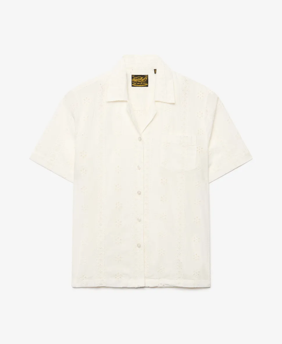 Heritage Broderie Short Sleeve Shirt