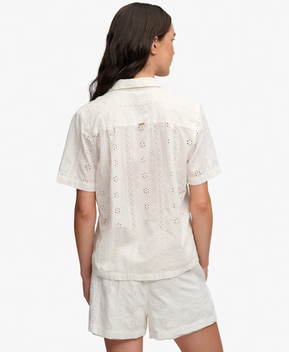 Heritage Broderie Short Sleeve Shirt