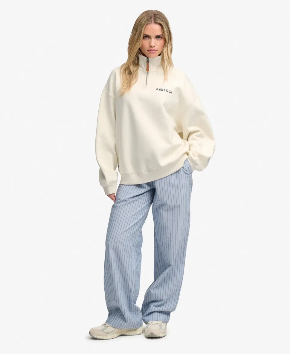 Heritage Nautical Half Zip Sweatshirt