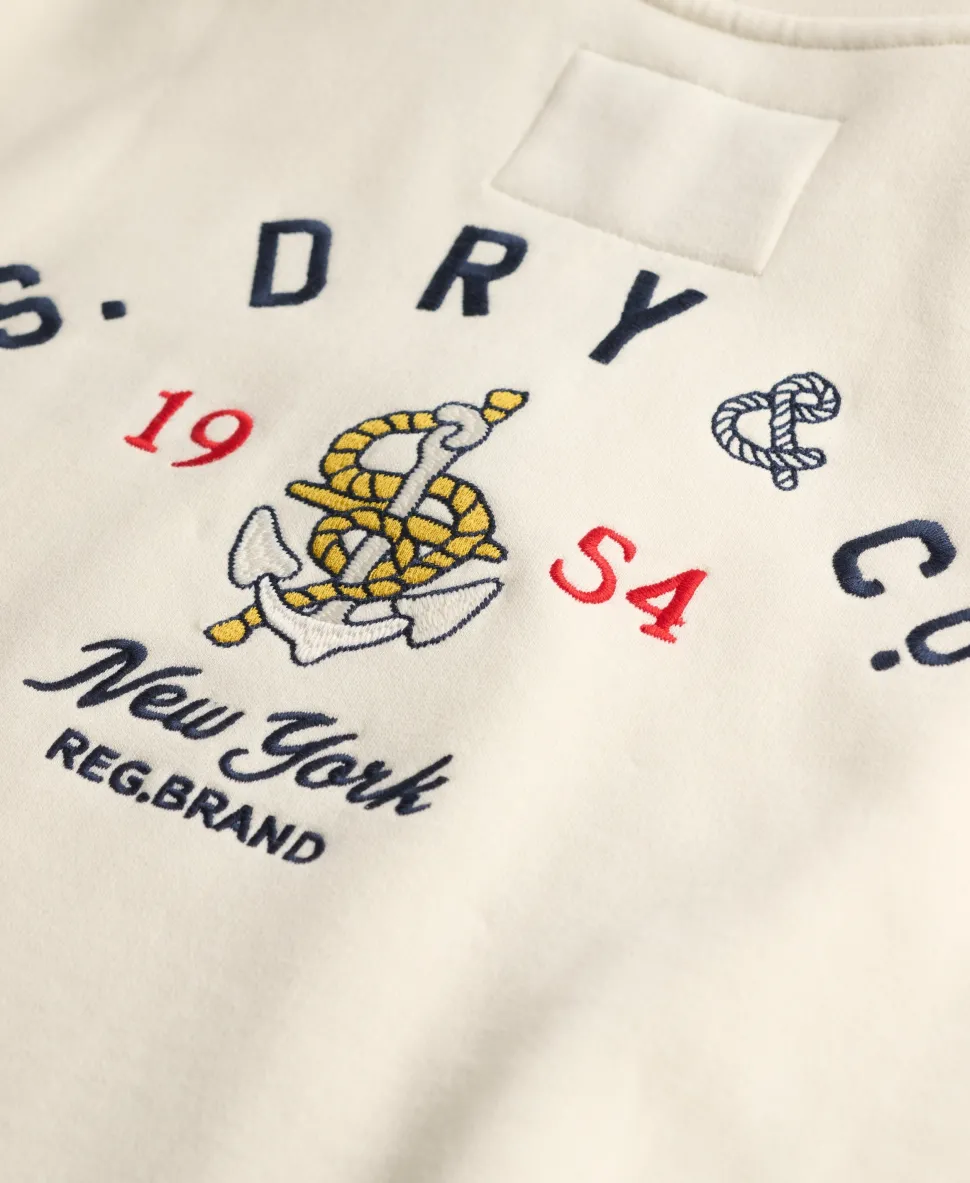 Heritage Nautical Half Zip Sweatshirt