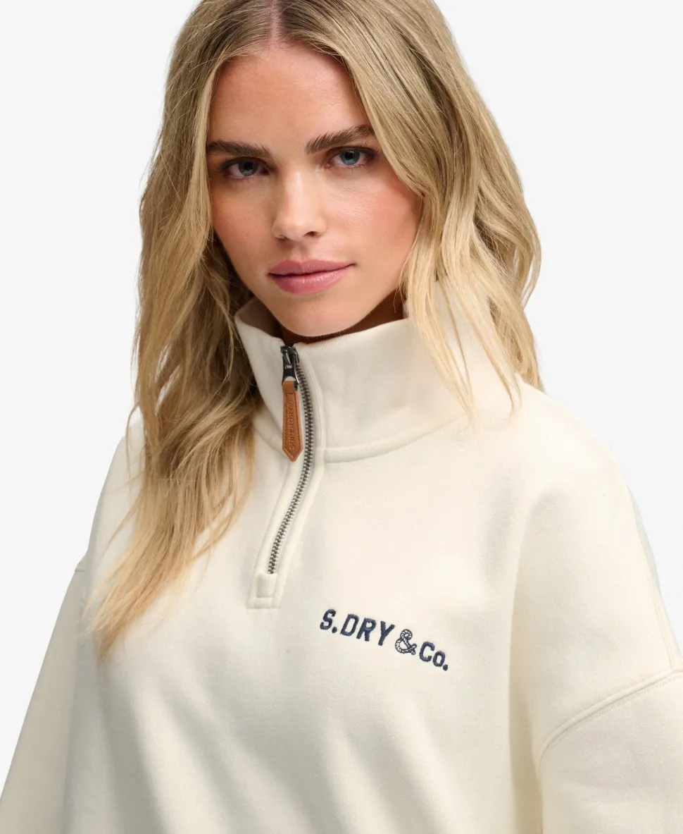 Heritage Nautical Half Zip Sweatshirt