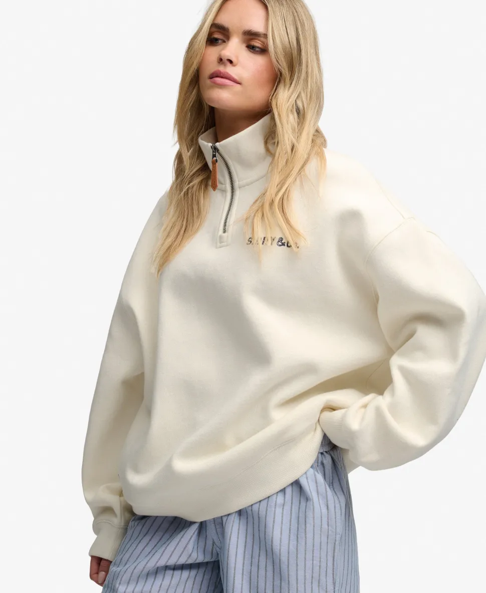 Heritage Nautical Half Zip Sweatshirt