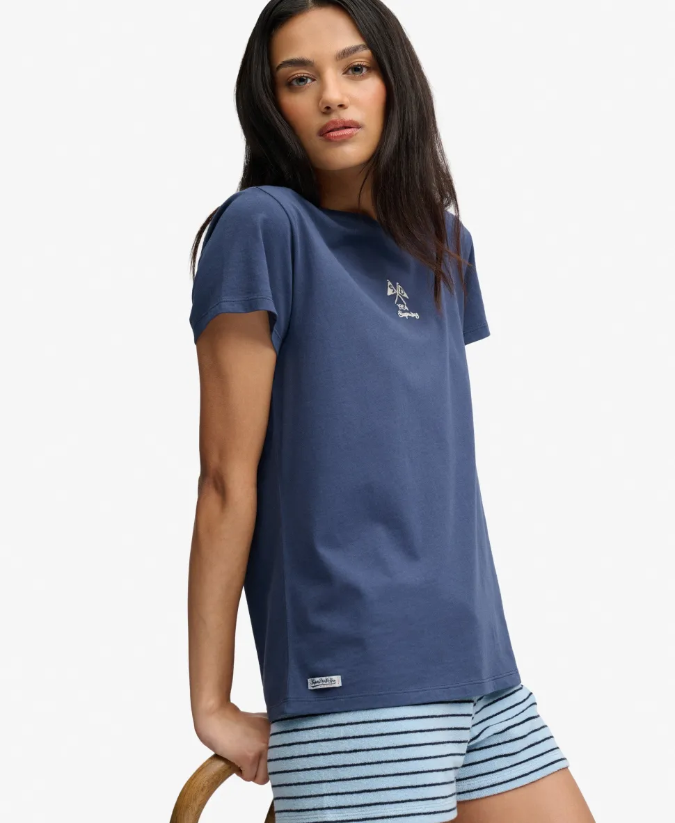 Heritage Nautical Motif T-shirt