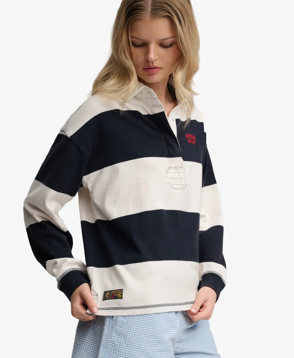 Heritage Stripe Rugby Top