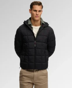 Hooded Box Quilt Fuji Lite Jacket
