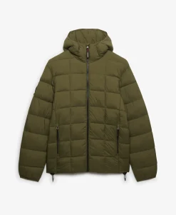 Hooded Box Quilt Fuji Lite Jacket