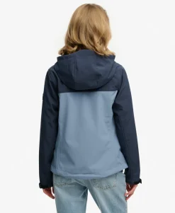 Hooded Colourblock Trekker Jacket