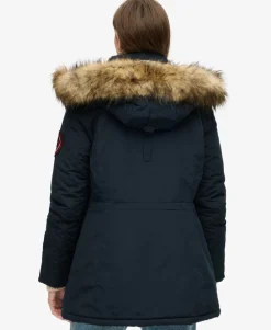 Hooded Everest Faux Fur Parka Coat