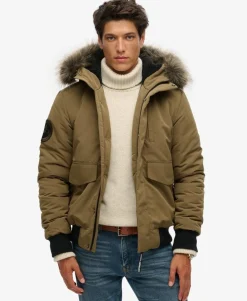 Hooded Everest Puffer Bomber Jacket