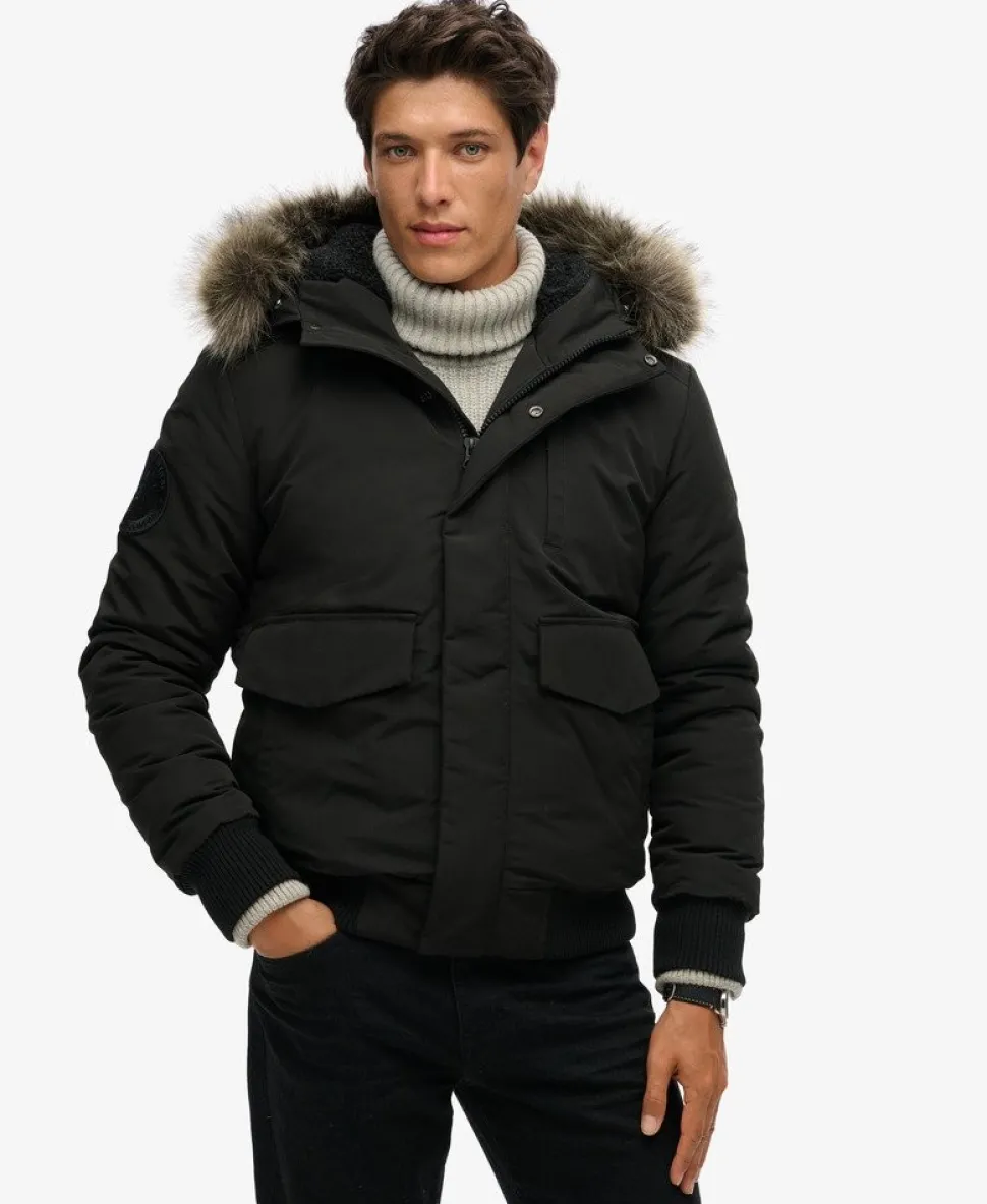 Hooded Everest Puffer Bomber Jacket