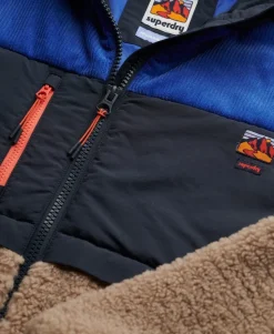 Hooded Fleece Sherpa Jacket