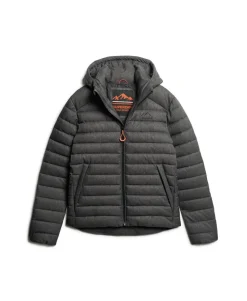 Hooded Fuji Herringbone Jacket