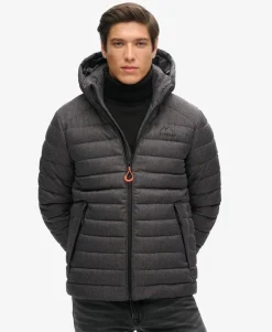 Hooded Fuji Herringbone Jacket