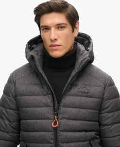 Hooded Fuji Herringbone Jacket