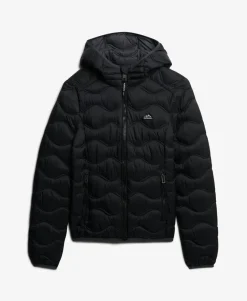 Hooded Fuji Lite Wave Padded Jacket