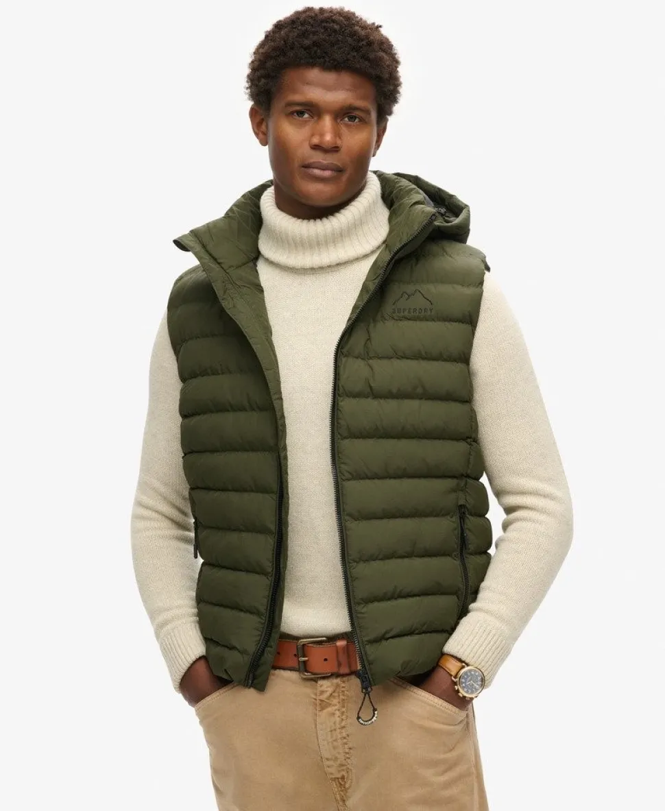 Hooded Fuji Sport Padded Gilet